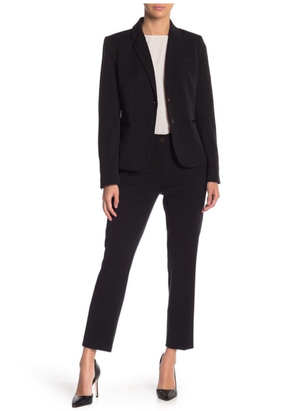 J. CREW | Women's | Cameron Slim Ankle Trouser Pant | Black | Size 8